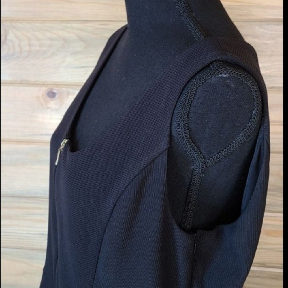 DR Collection Sleeveless Black Dress Ladies Size 14